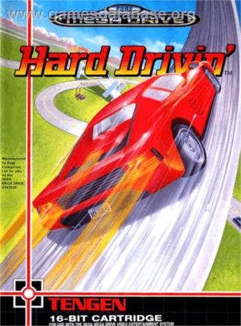 Cover Hard Drivin' for Genesis - Mega Drive